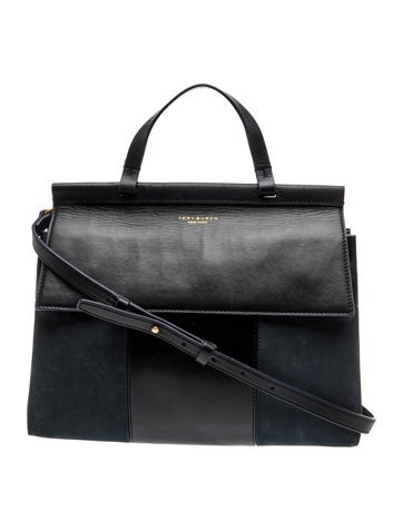 Leather Top Handle Bag