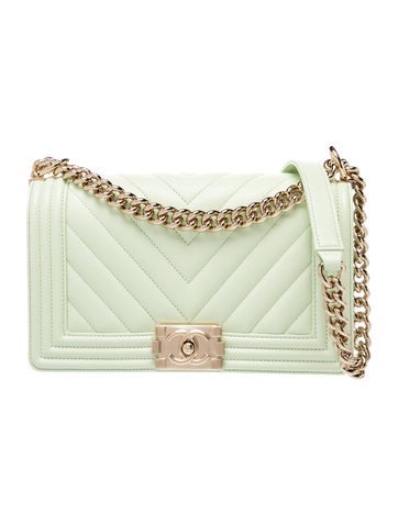 Medium Chevron Boy Bag w/Tags