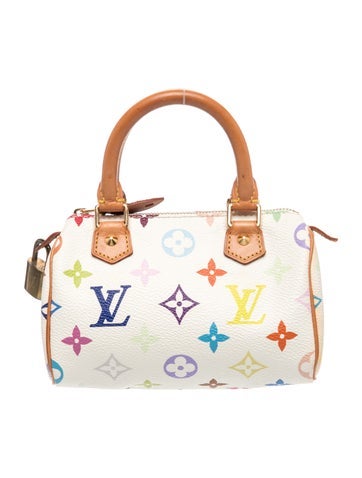 Multicolore Monogram Speedy Mini