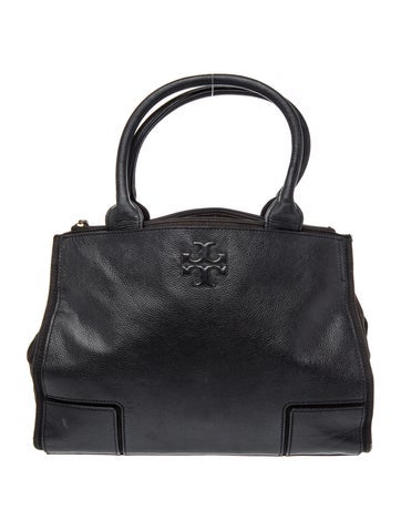 Leather Top Handle Bag