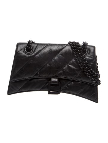 Leather Crush Chain Bag Small 2023