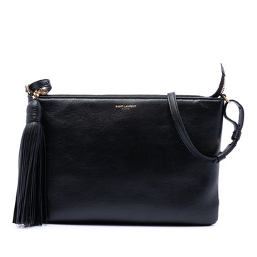 Calf Leather Leather Teen Monogram Crossbody