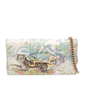 1955 Horsebit Tiger Wallet on Chain