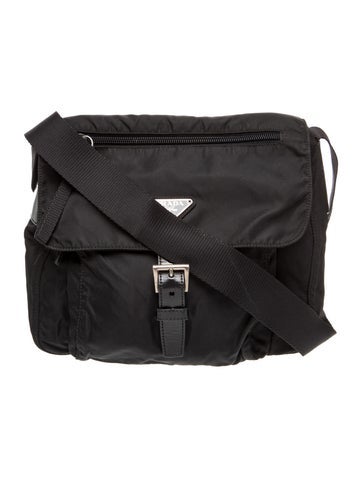 Tessuto Nylon Crossbody Bag Vintage