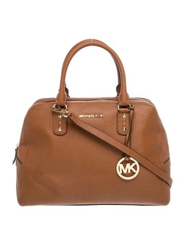 Leather Top Handle Bag