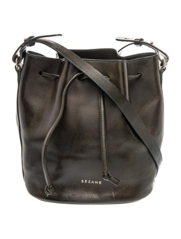 Leather Bucket Bag