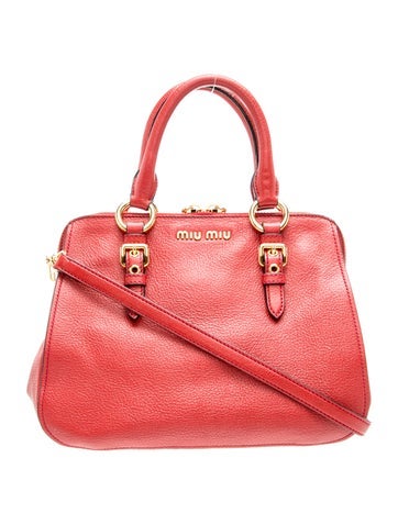 Leather Top Handle Bag