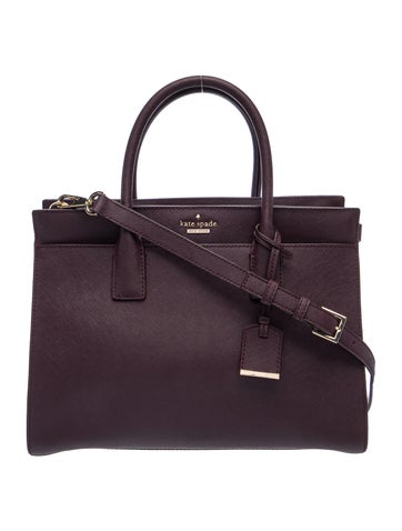 Saffiano Leather Top Handle Bag