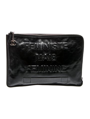 Feministe Mais Feminine Clutch