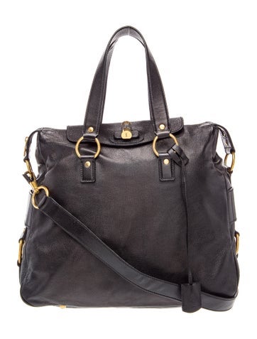 Leather Muse Messenger Bag Large