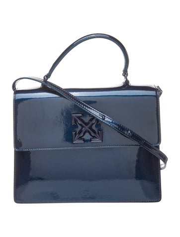 Patent Leather Top Handle Bag