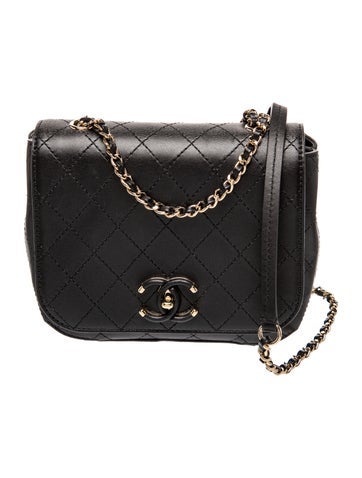 Small Covered CC Flap Bag