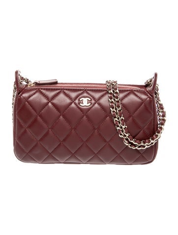 Chanel 2025 Paris-Hangzhou Quilted Clutch w/ Chain