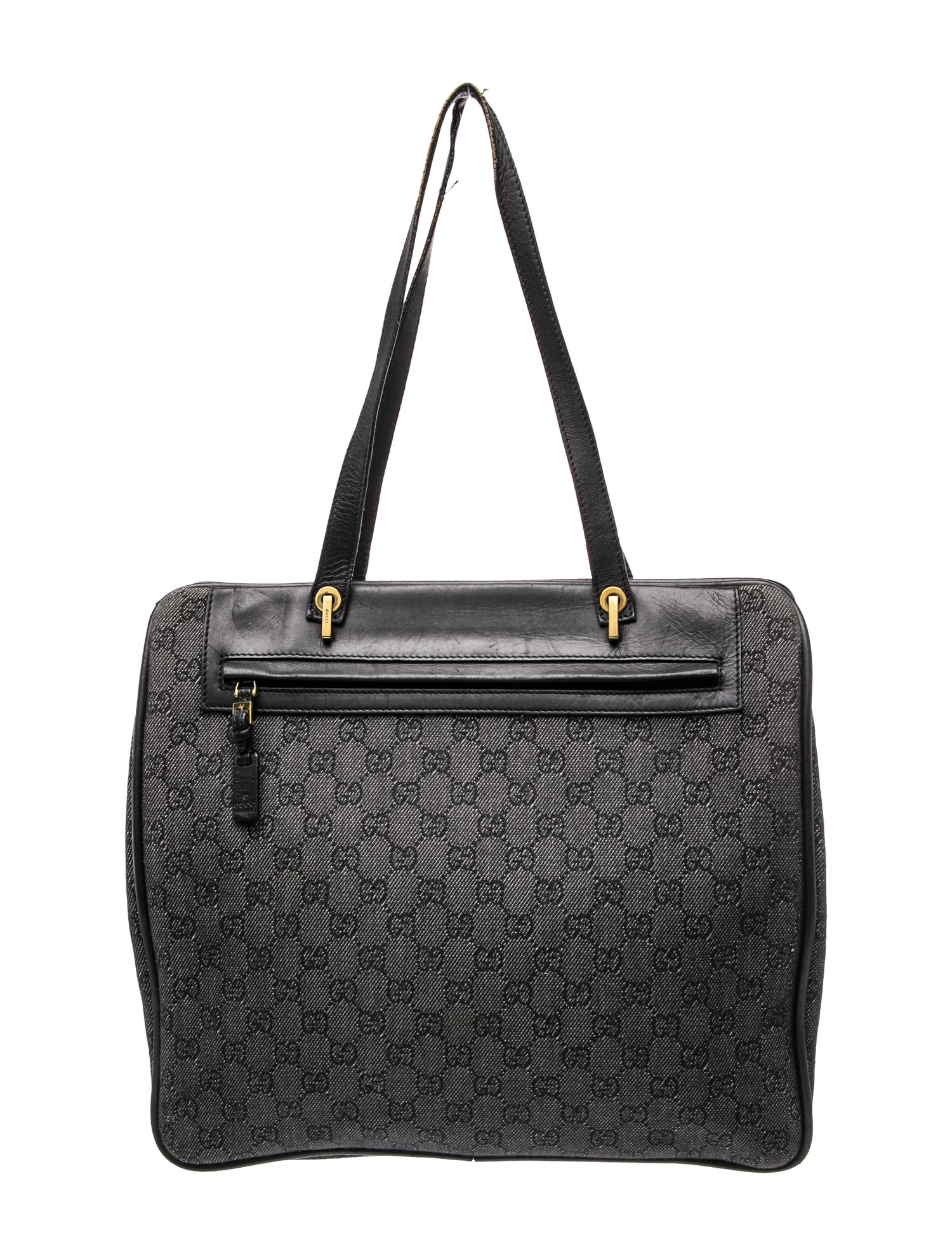 GG Denim Suitcase MM Vintage