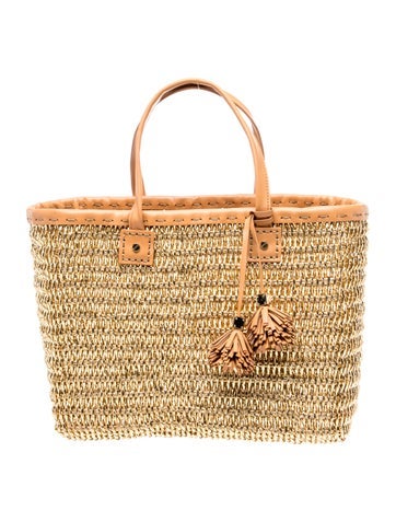 Straw Tote w/ Tags