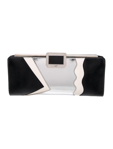 Roger Vivier Leather Clutch