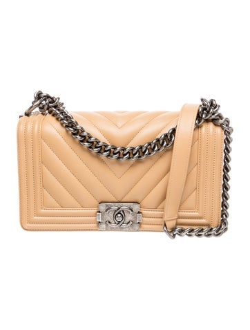 Chevron Medium Boy Bag