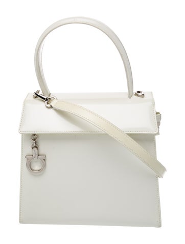 Patent Leather Top Handle Bag