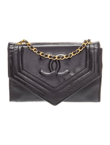 Vintage CC Envelope Flap Bag