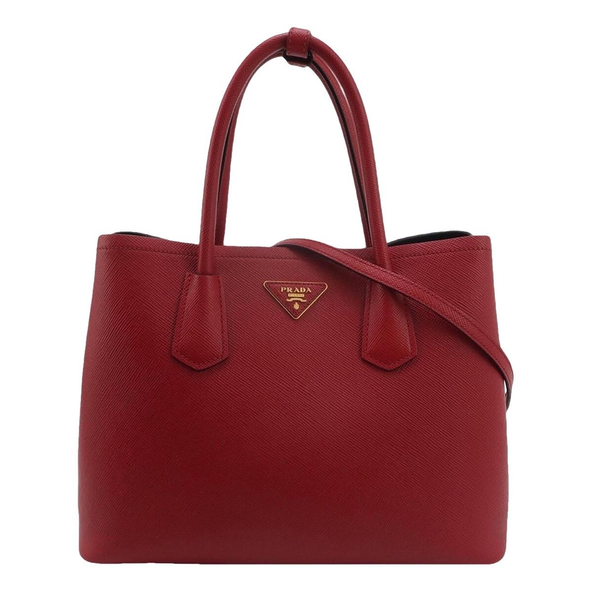 Prada Double leather handbag