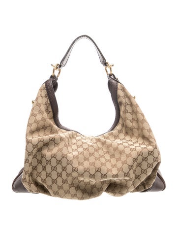 GG Canvas Hobo