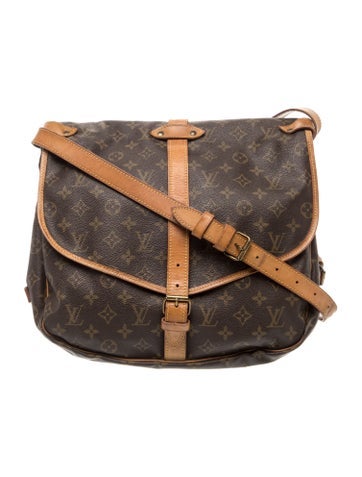 Louis Vuitton LV Monogram Saumur 35