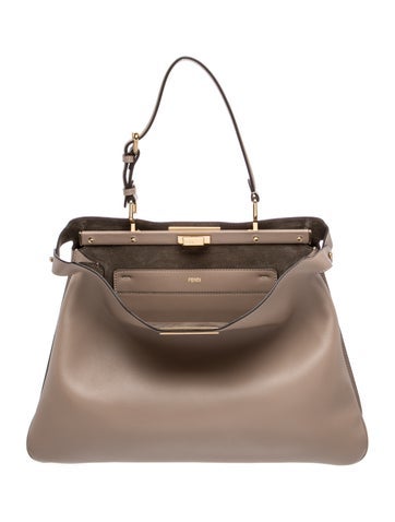 Leather Peekaboo Soft Large 2024