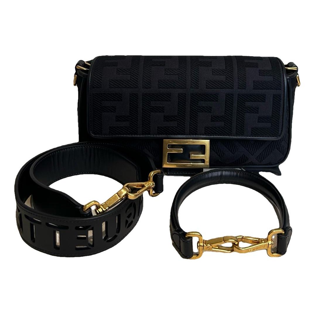 Fendi Baguette cloth handbag