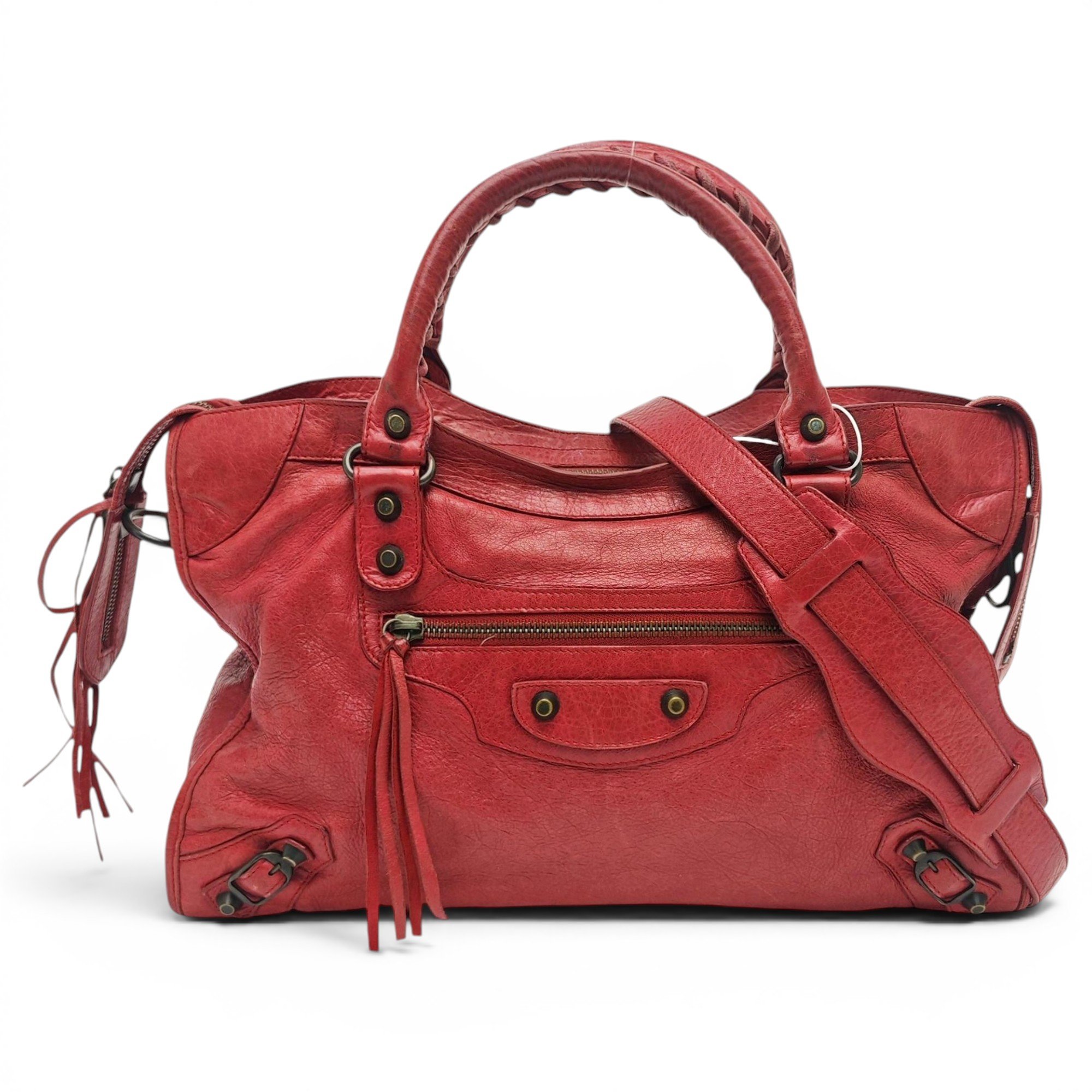 Balenciaga City leather handbag