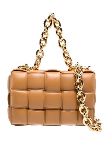Intrecciato Chain Padded Cassette