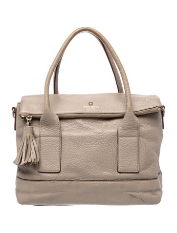 Leather Top Handle Bag