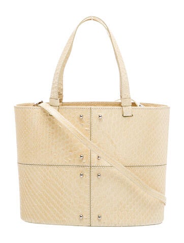 Tod's Embossed Leather Top Handle Bag
