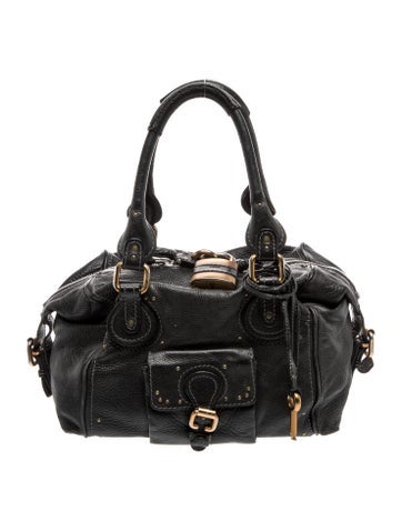 Leather Paddington satchel bag Medium