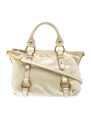 Leather Top Handle Bag