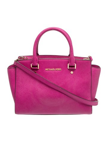 Saffiano Leather Top Handle Bag