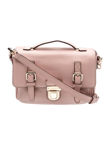Leather Top Handle Bag