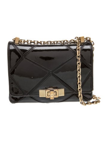 Patent Leather Shoulder Bag