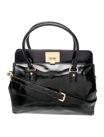 Leather Top Handle Bag