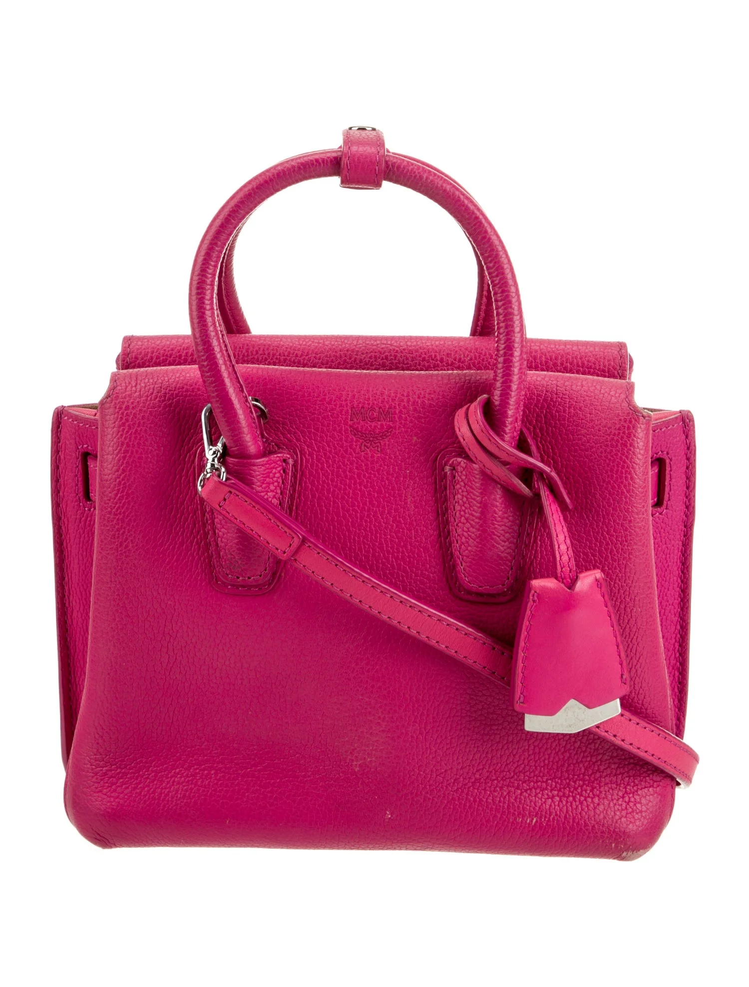 MCM Leather Mila Handbag