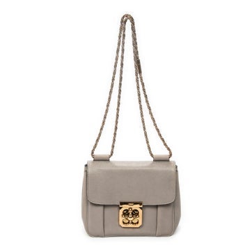Leather Square Elsie Chain Bag