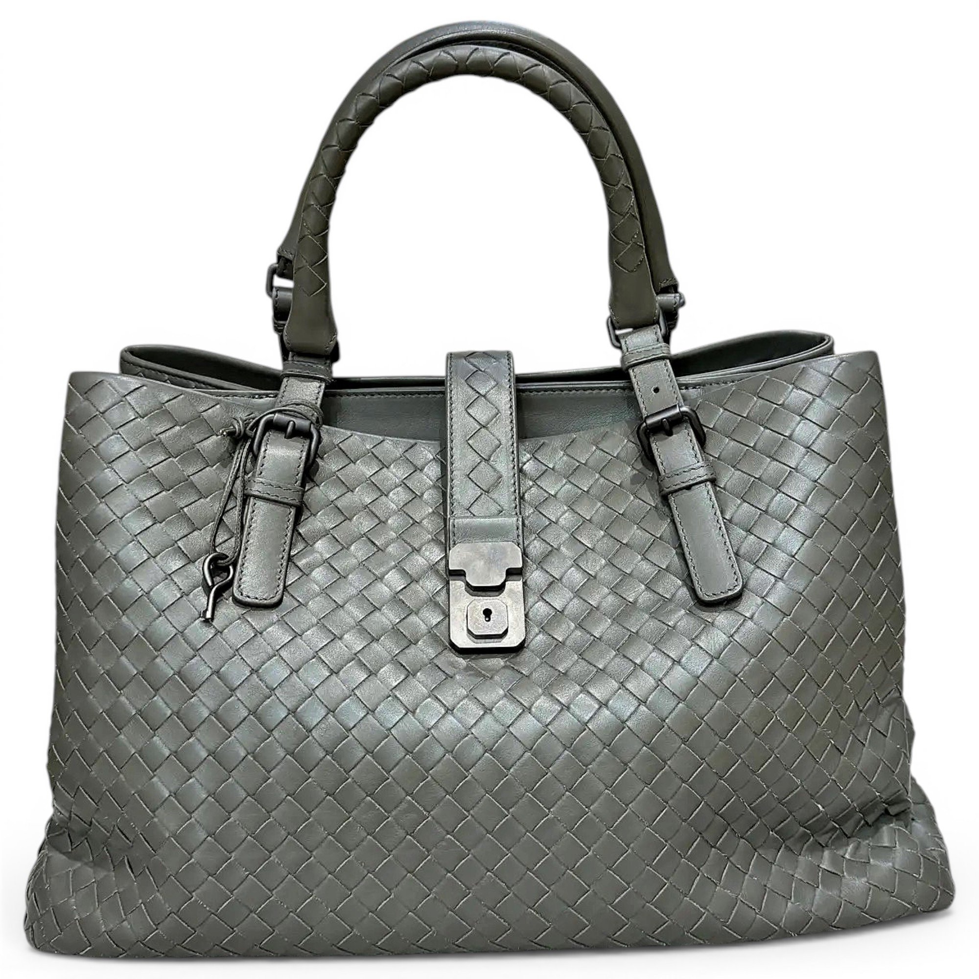 Bottega Veneta Roma leather handbag
