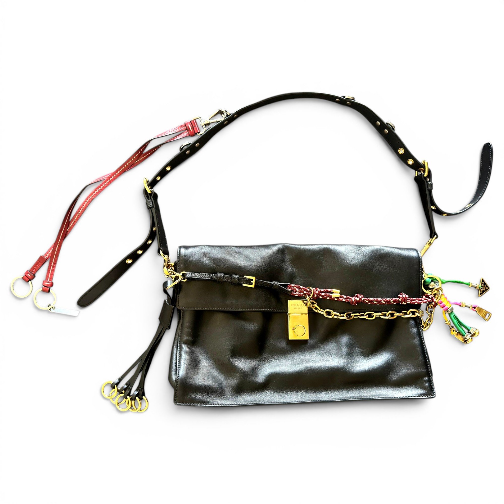 Prada Soft Sound leather handbag