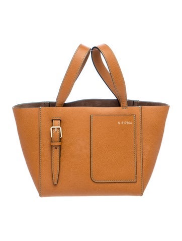 Leather Top Handle Bag