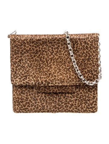 Ponyhair Leopard Harako Chain Mini Vintage