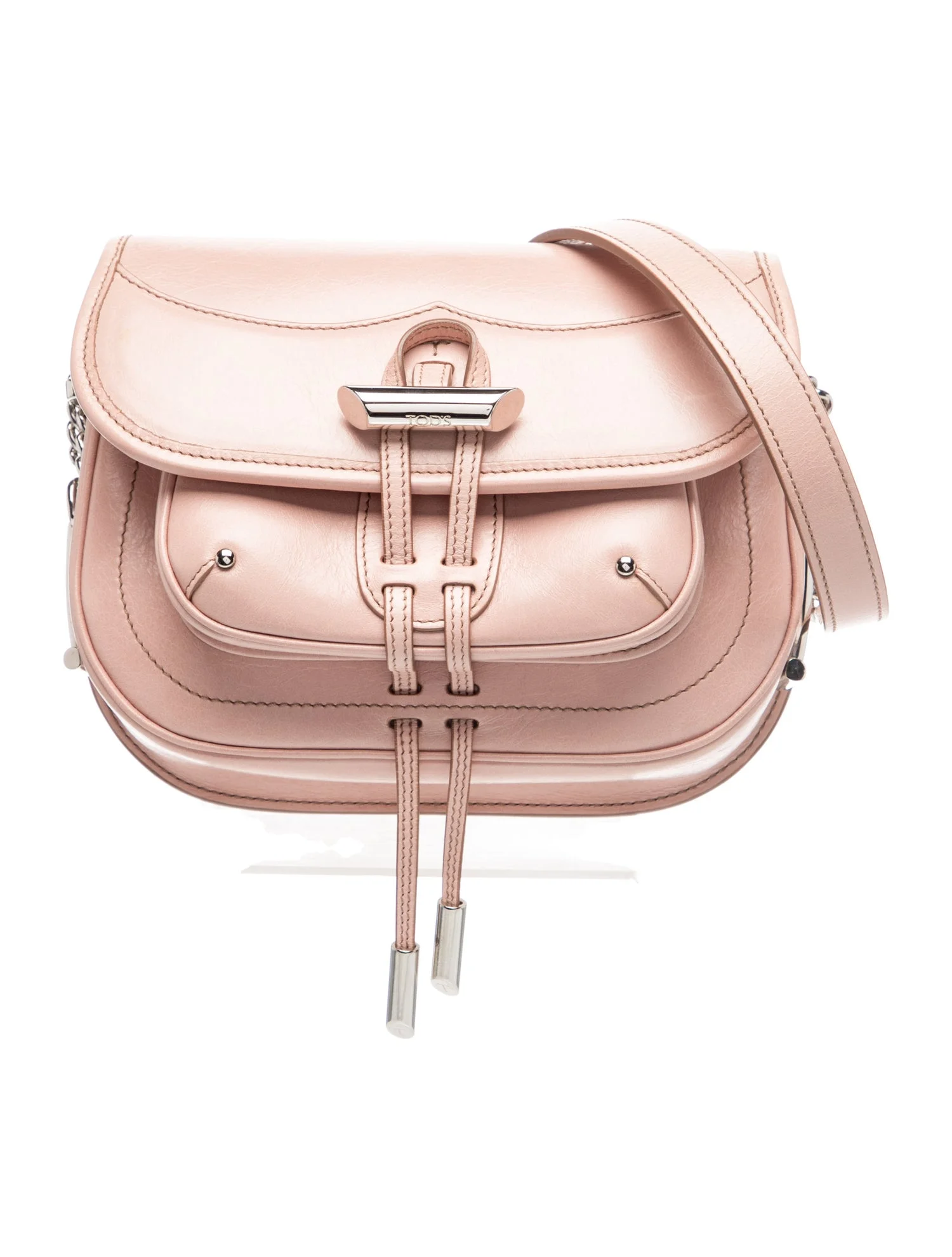 Tod's Leather Fiocco saddle bag Medium