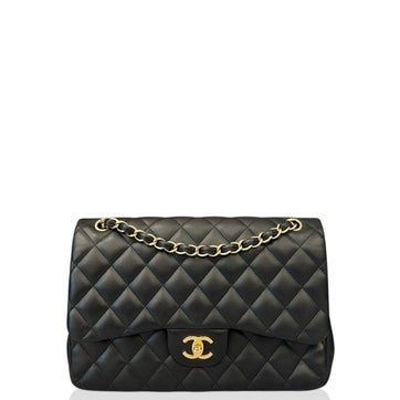 Goat Leather Double Flap Jumbo