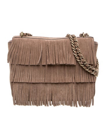 Suede Crossbody Bag