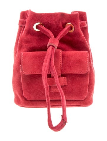 Suede Bucket Bag