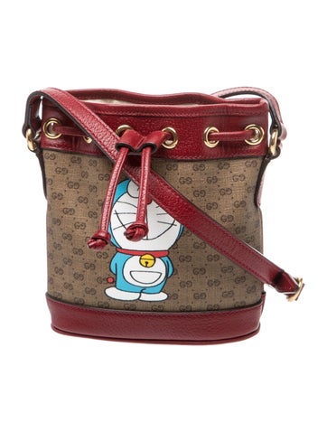 Micro GG Monogram Bucket Bag