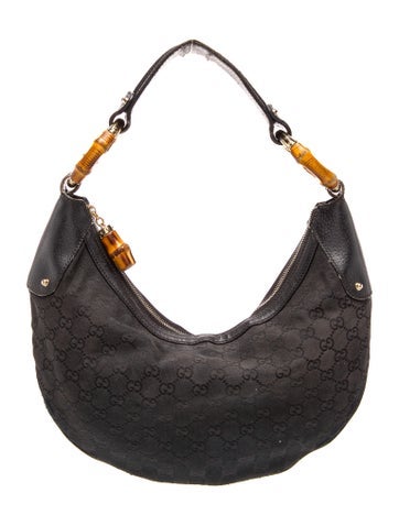 Canvas Bamboo Hobo